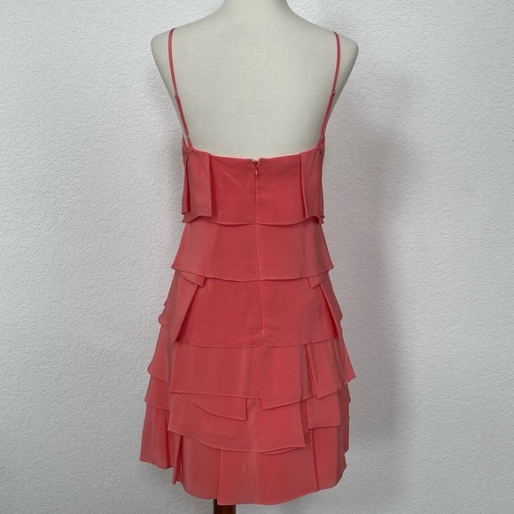 BCBGMaxAzria Coral Ruffled Mini Dress - Picture 2 of 5